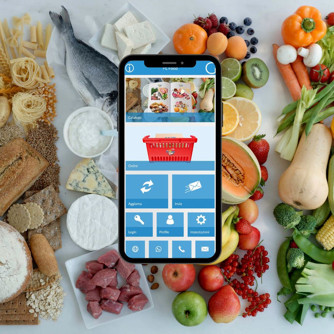 "Aumenta la tua convenienza su ogni acquisto con l'App PL FOOD"