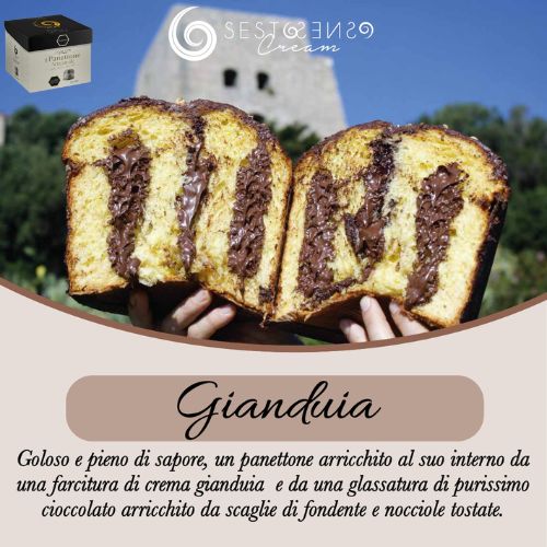 PANETTONE AL GIANDUIA 1 KG