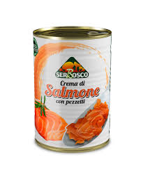 CREMA SALMONE CON PEZZI SERBOSCO 500 GR