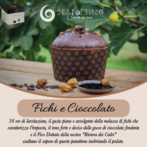 PANETTONE FICHI E CIOCCOLATO 1 KG