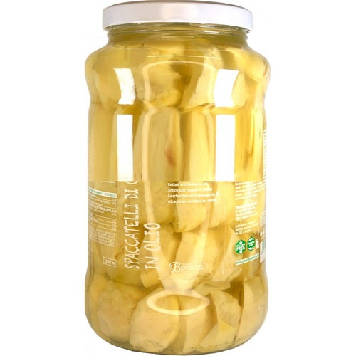 CARCIOFI SPACC. STIVATI VASO OLIO  KG 3,1
