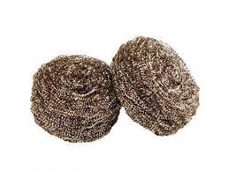 SPUGNA ABRASIVA ACCIAIO INOX 40  GR  10 PEZZI VILEDA