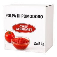 POLPA DI POM. ''BOX''  CHEF GOURMET FINE 2x5 KG