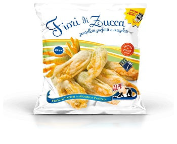 FIORI ZUCCA PASTELLATI ALICI E MOZZARELLA  AL.PE. 1,5 KG