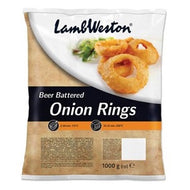 ANELLI DI CIPOLLA PASTELLATI ALLA BIRRA LAMB WESTON 1 KG