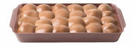 TORTA PROFITTEROLES AL CIOCCOLATO CON BIGNE' RIPIENO DI CREMA AL CIOCCOLATO  (24 porzioni)1  KG