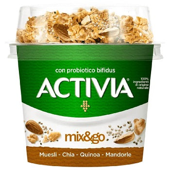 ACTIVIA MIX&GO MUESLI CHIA QUINOA E MANDORLA 170 GR
